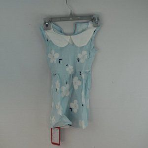 Pat Pat 9-12 Months Floral Ruffle Collar Dress